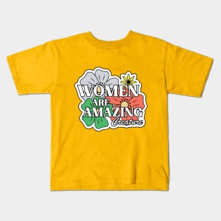 Women are Amazing Creature Kids T-Shirt